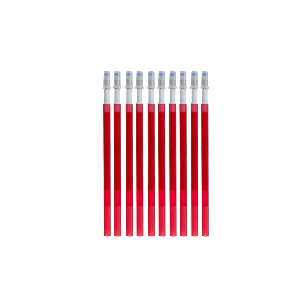 3 in 1 Colored Erasable Pen Set for School Writing, 3 pens + 10 refills