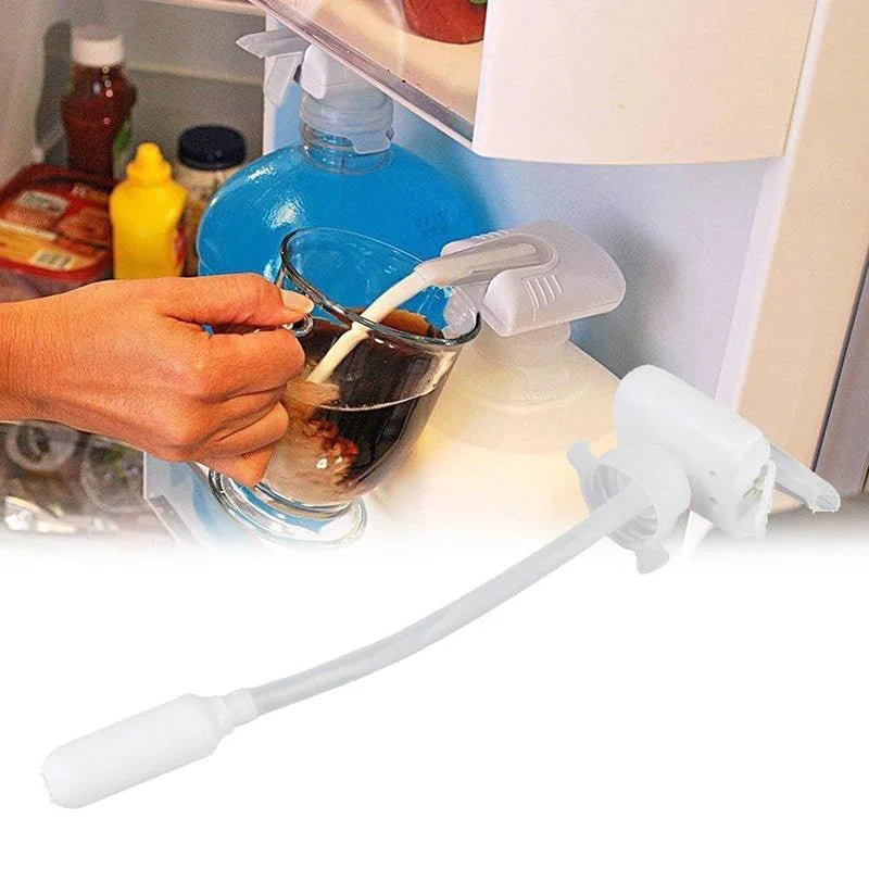 Automatic Beverage Dispenser Straw - Spill-Proof Magic Tap Pump