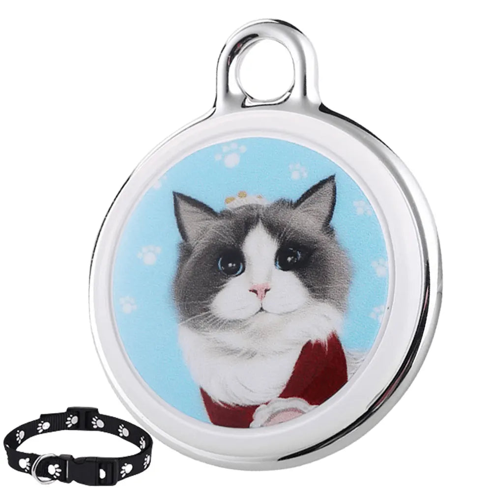 Gps Tracker For Cats Dogs Long Distance Smart Bluetooth Mini Waterproof Gps Tracker Collar For Pets Anti-Lost Android Ios Phone
