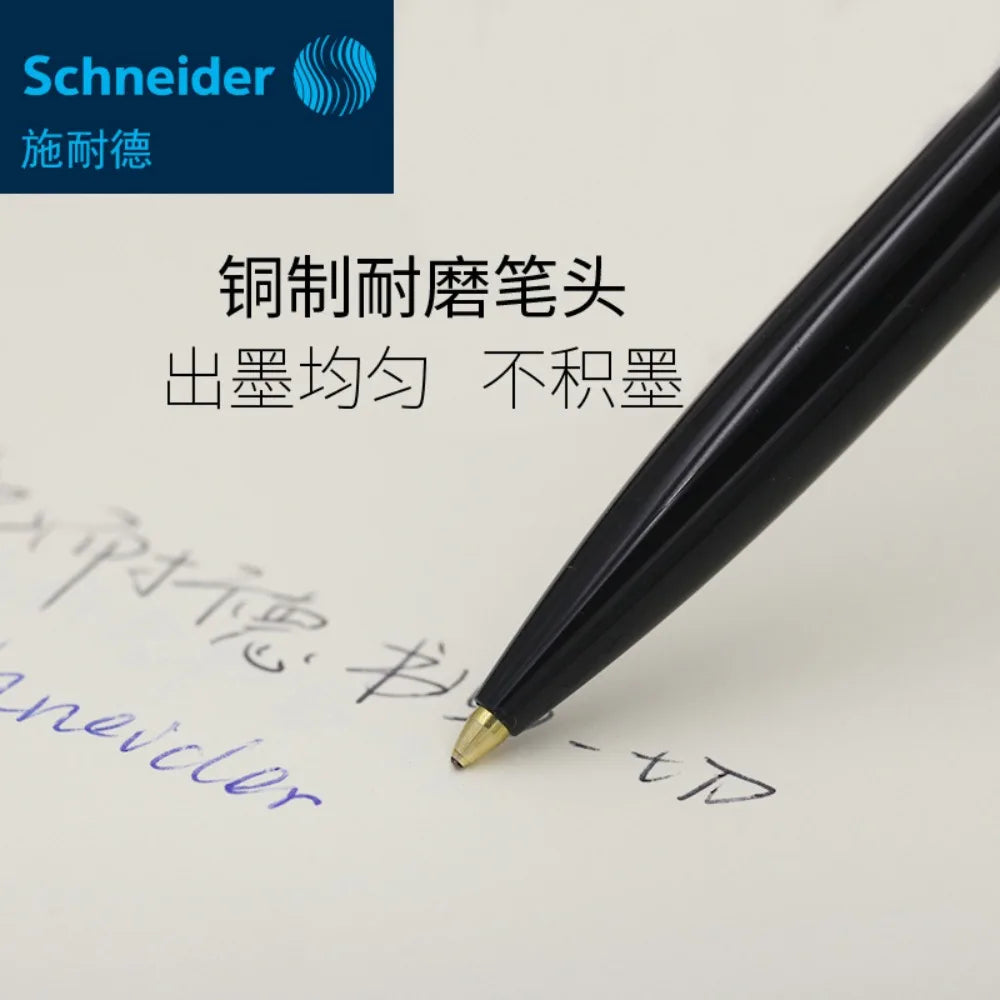 10PCS Schneider K15 Ballpoint Pens with Steel Clip,Smooth Black Blue Ink 0.5mm Waterproof Wtiring Pen Bussiness Office Supplies