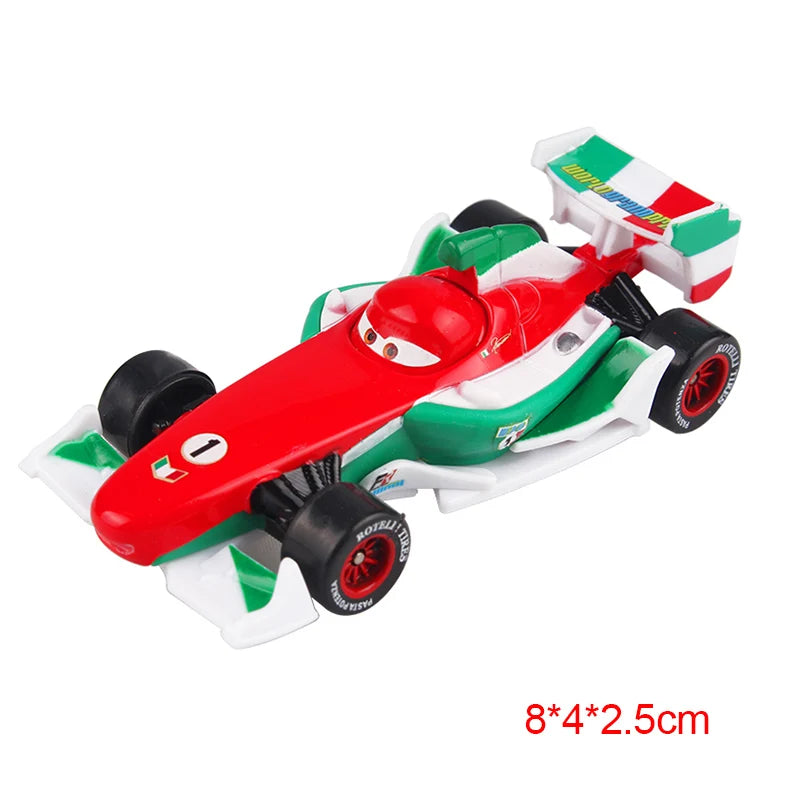Disney Pixar No.95 Lightning McQueen Cars 2 3 Mater Frank Tractor 1:55 Diecast Vehicle Metal Alloy Boy Kid Toys Birthday Gifts