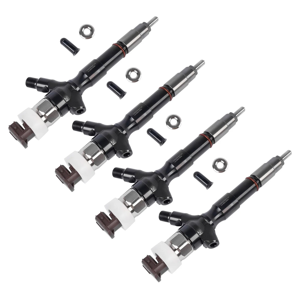 AP01 4PCS Fuel Injectors For Toyota Land Cruiser J12 Prado Hilux VII Pickup 1KD-FTV 23670-09330, 2367009330