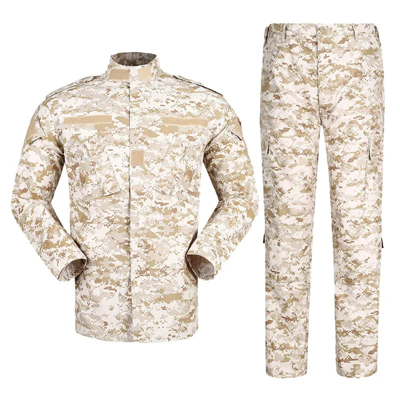 Second Generation 3 Color Grid ACU Series Outdoors Uniform Colete Tactico Militar Suit Tactical Clothing For Men