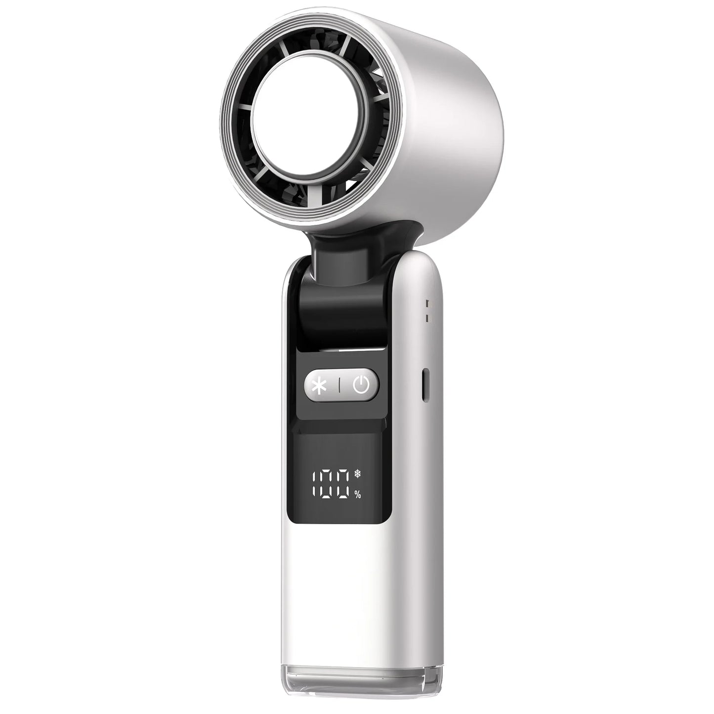 Xiaomi 100 Turbos Chilled Ice Sensation Cold Fan Super Mini Turbos Speed Fan USB Powered Digital Display For Summer