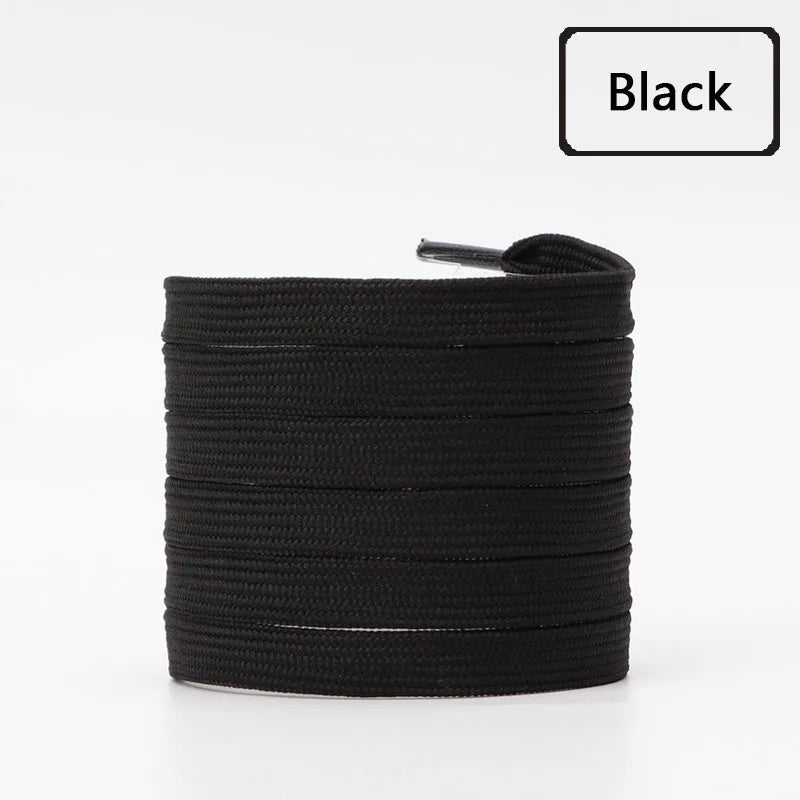 1 Pair Solid Flat Shoe Laces Canvas Shoelaces for Sneakers Woman Men Shoelace Classic Tennis Laces for AF1 Shoestrings