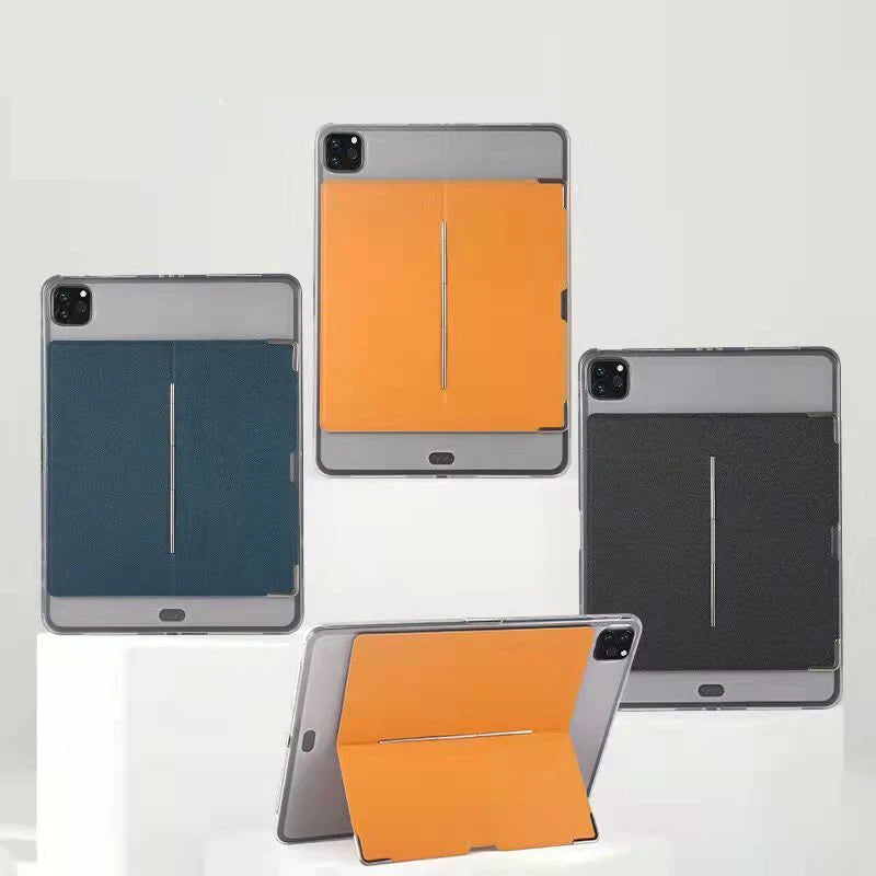 Universal Fold Case Tablet Cover Ultra Slim Case Tablet Shell Foldable Stand Smart Back Case for iPad Ultra Slim Hold Protective
