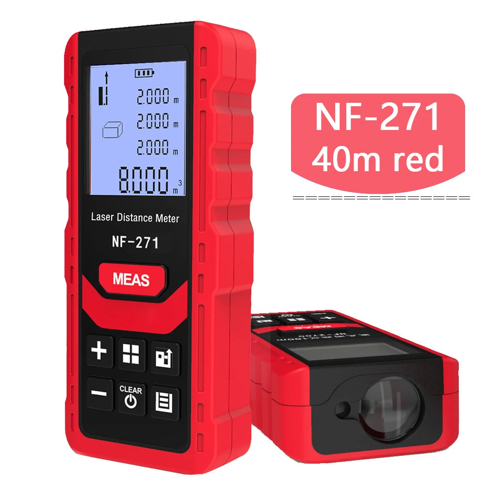 Premium Noyafa NF-271 Laser Distance Meter - 40M/80M Digital Rangefinder