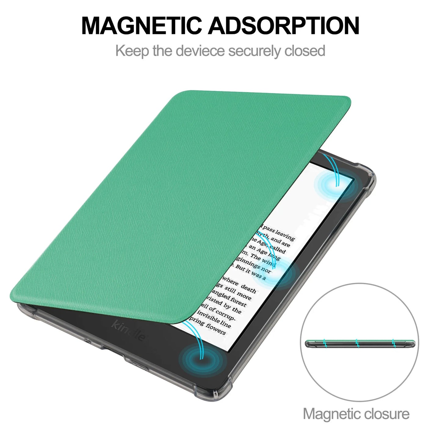 For Kindle Paperwhite 2024 (12th Gen) Case 7 inch eReader Transparent Soft TPU Cover For Kindle Paperwhite 5 11th Generation 6"