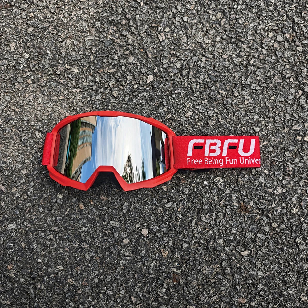 FBFU Man Woman Ski Snowboard Goggles Winter Skiing Glasses Outdoor Sport Cycling Motorcycle Windproof  Protection Sunglasses