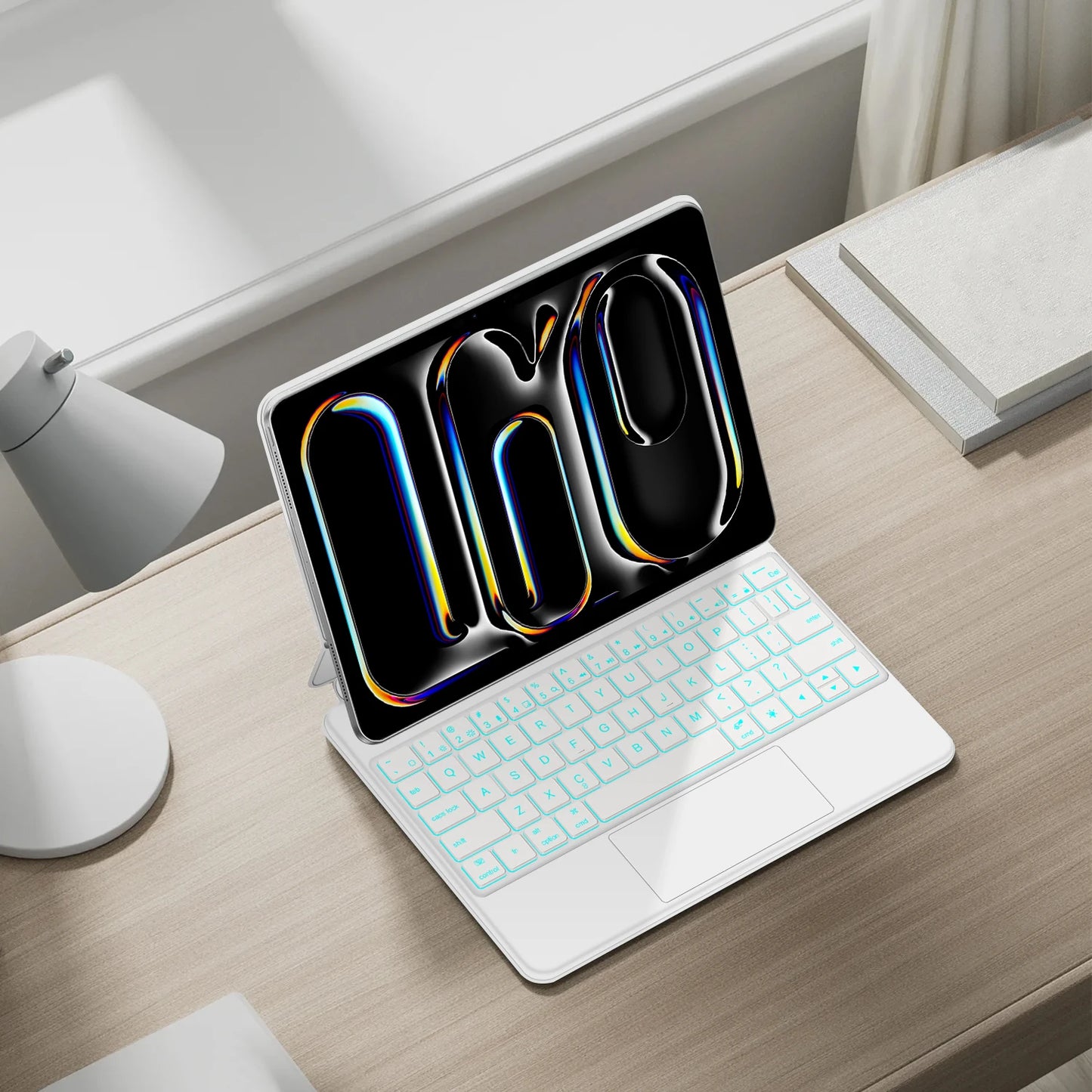 Magic Keyboard folio For New iPad Pro 13 2024 iPad Pro 11 inch（M4）Case for iPad Air 11 2024 air 13（M2）13" Magnetic Smart Cover