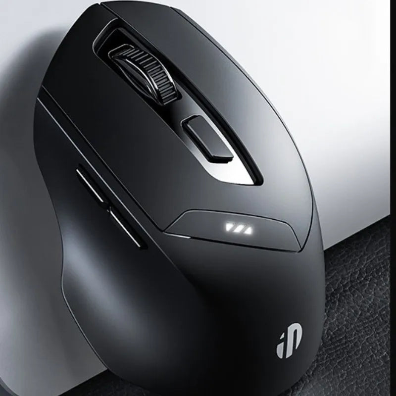 Bluetooth Tri-mode Mouse Rechargeable 2.4G Wireless Mouse Office Mute Support PC Laptop Tablet Smartphone Universal Mouse