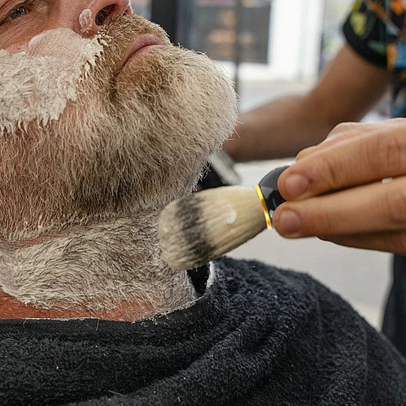 Professional Shaving Brush Set 1/2/3Pcs 3-in-1 Men Shaving Kit with Shaving Bowl & Shaving Stand Ideal Father's Day Gift