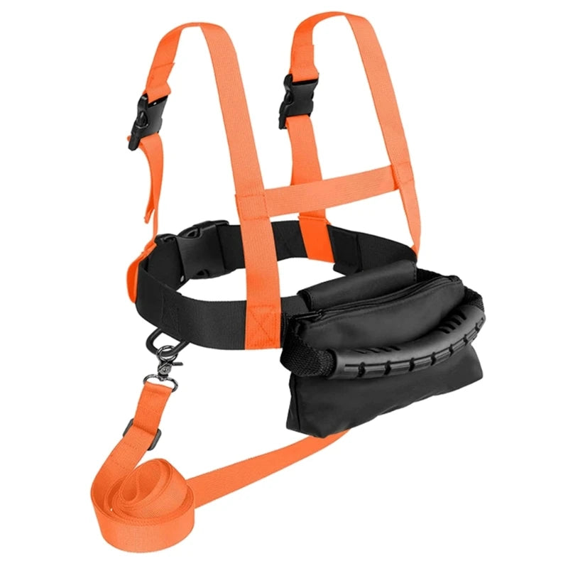 Kids Ski Harness Snowboard Training Harness Ski Traction Rope Skating Training Safety Strap with Handle Removable Leash