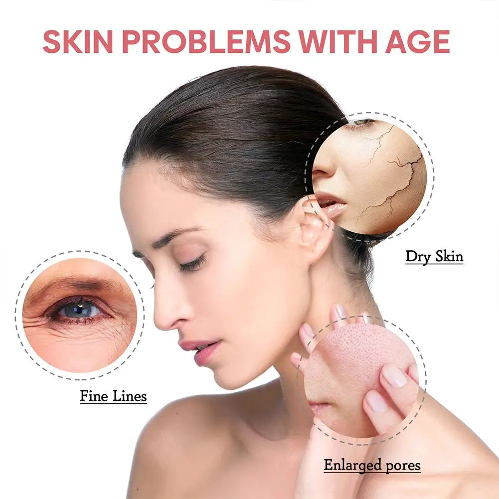 5-in-1 Anti-Aging Face Serum with Vitamin C & Hyaluronic Acid