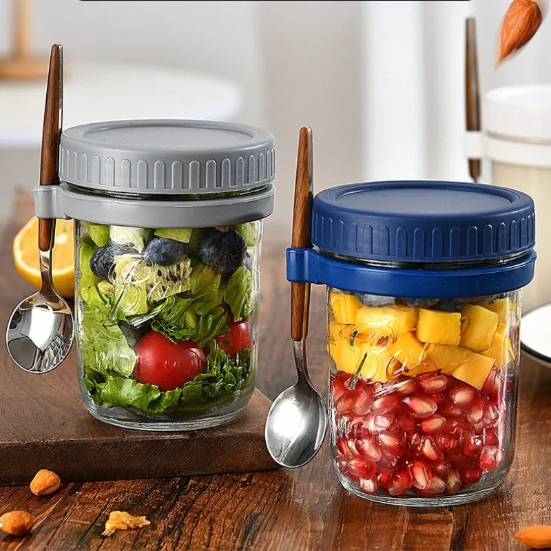 Mason Jars with Lids, Wide Mouth Glass Jars for Canning, Centerpieces, Pickling, Storage, Food Meal Prep, Salad, Jam