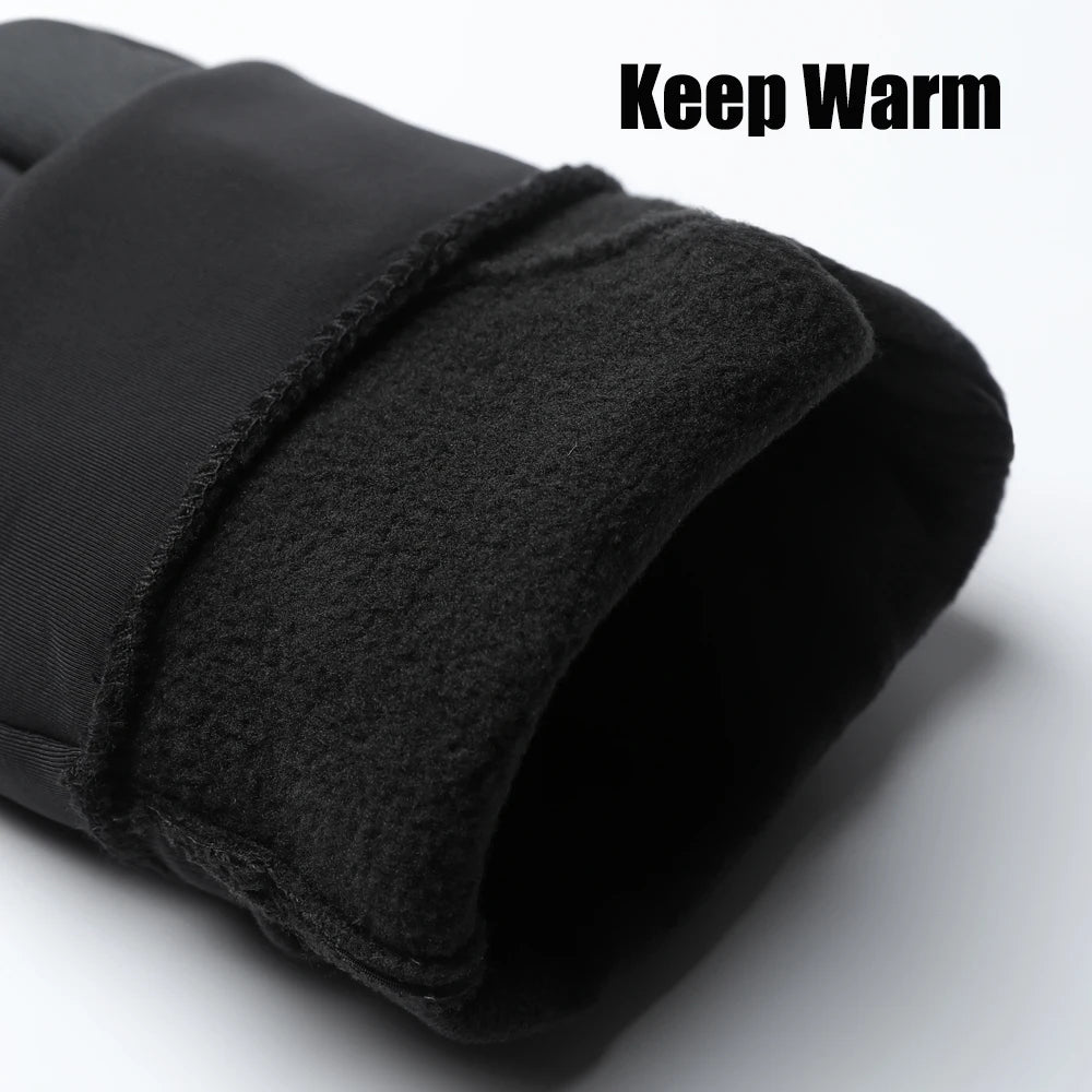 Unisex Winter Touchscreen Gloves Windproof Warm Skiing Outdoor Sports Cycling Fishing Running Gloves