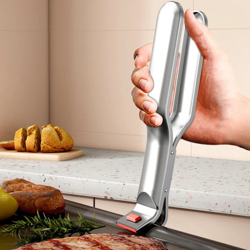 Anti-scalding Clip Hot Bowl Holder Dish Clamp Pot Pan Gripper Clip Hot Dish Plate Bowl Lifter Retriever Tongs Kitchen Supplies