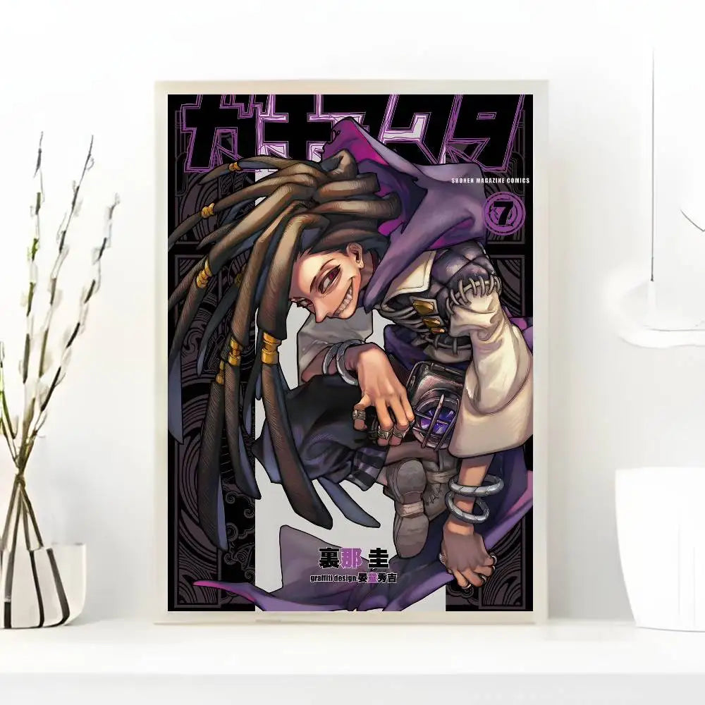 G-GACHIAKUTA ANIME Poster Art With Prints Home Bedroom Living Room Decoration Gift