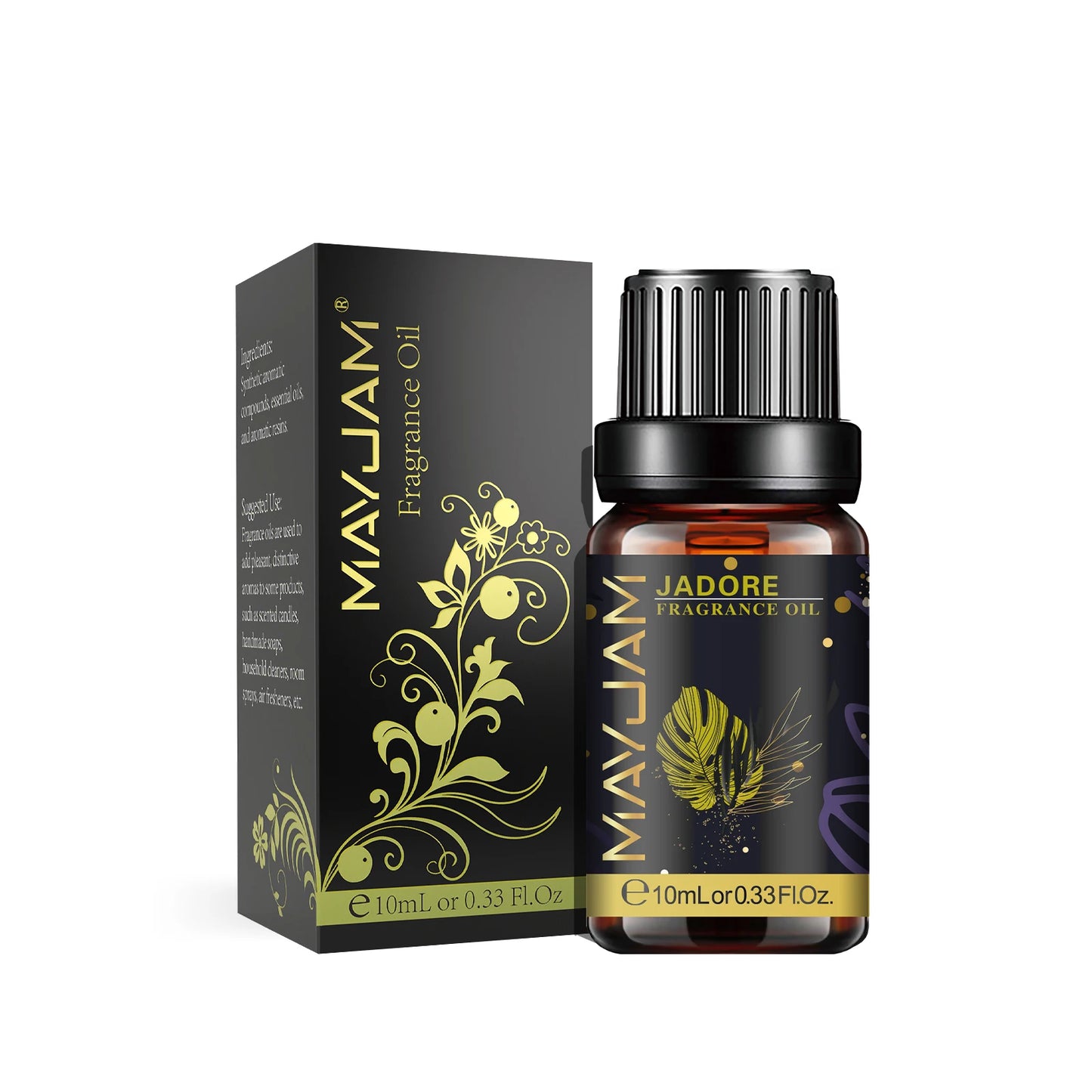 MAYJAM Fragrance Oils For Candle Making Car Air Freshener Clothes Hair Jadore Angel Magnolia Coconut Vanilla Aroma Oil