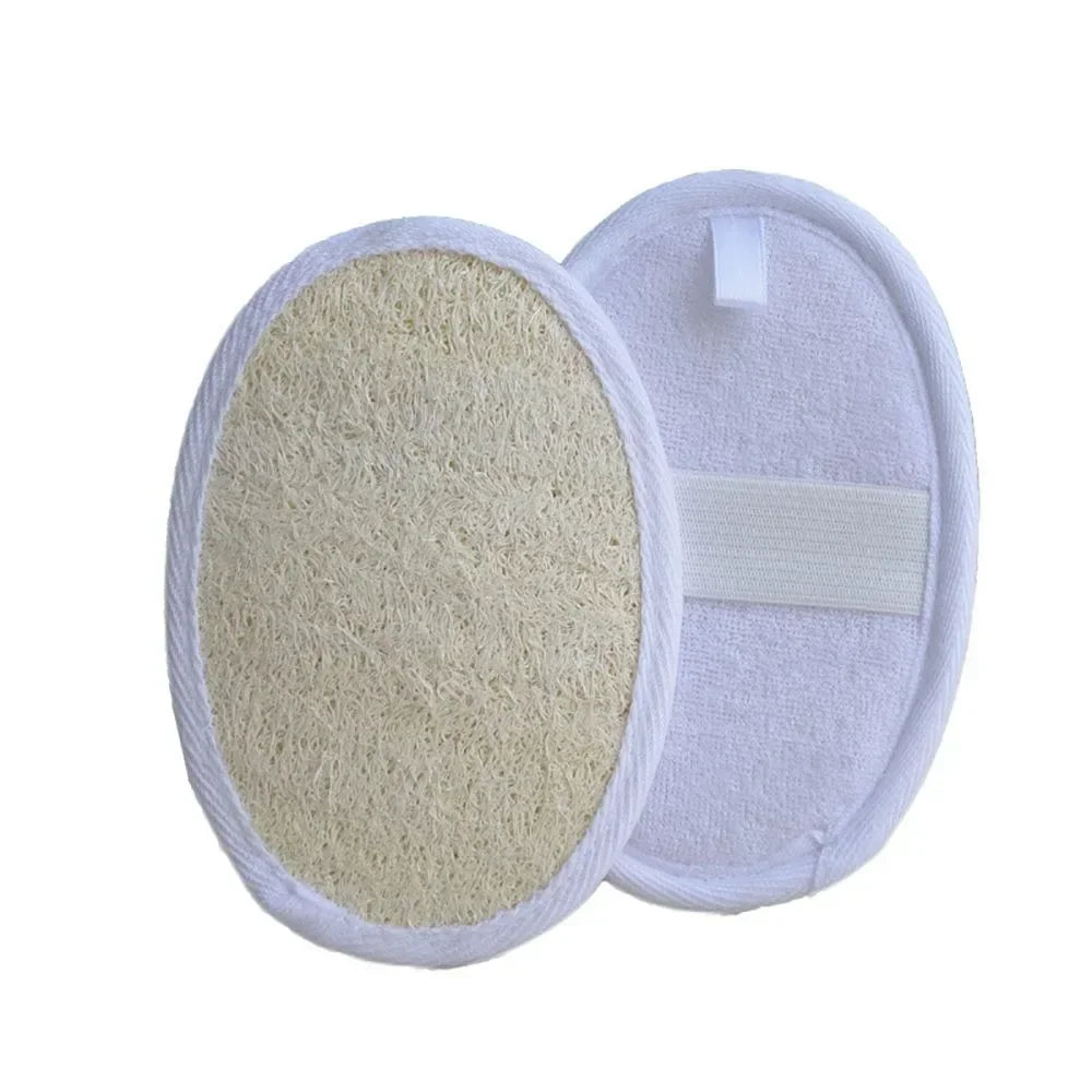 Natural Loofah Bath Sponge - Exfoliating Body Scrub Brush
