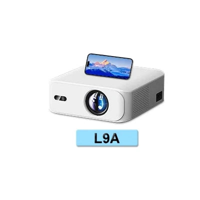 Touyinger L9 Full HD 1080P Mini Projector - 15000 Lumens 4K Home Theater Projector with Android