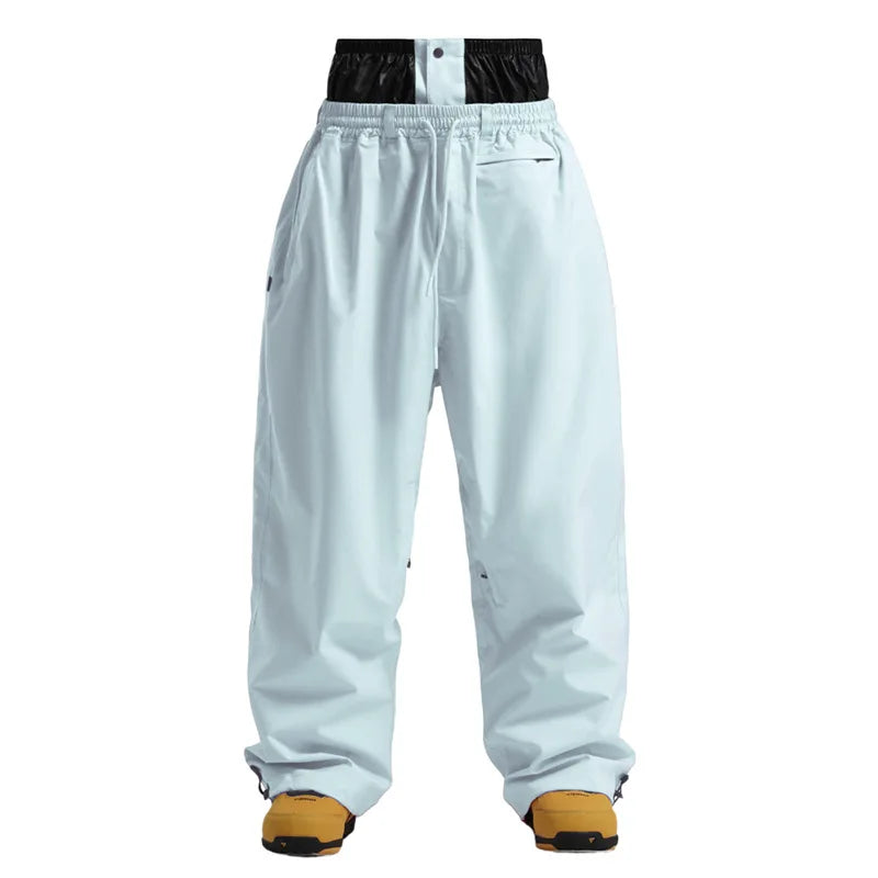 Outdoor Hiking Woman Snow Trousers Winter Mountain Sport Men Skiing Pants Loose Waterproof Female Snowboard Clothes Wear