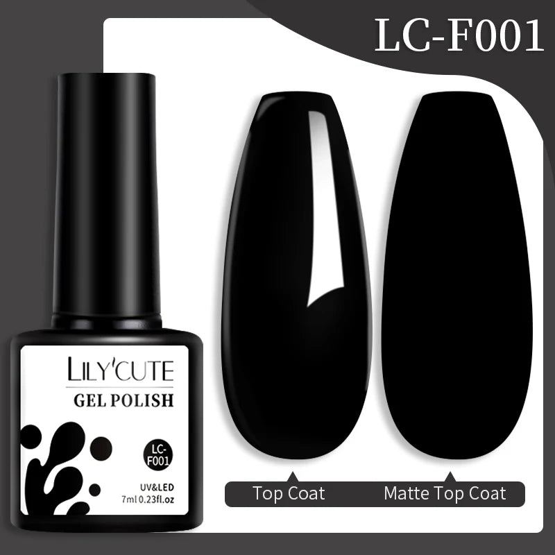 LILYCUTE Reflective Glitter Gel Nail Polish - 5ml Sparkling Liner