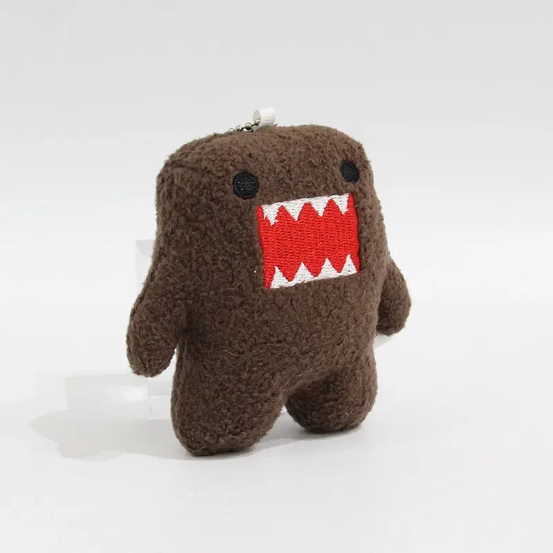 2025 Hot Selling Kawaii Cute Domo Kun Plush Keychain Anime Keyring Charm for Bag Keys Gift Collection birthday day