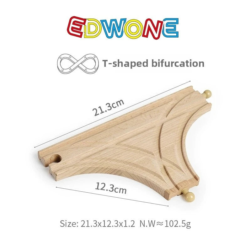 All Kinds Wooden Track Accessories Wooden Railway Train Track Parts Fit for Brand Wood Tracks Railway Toys for Children Gifts