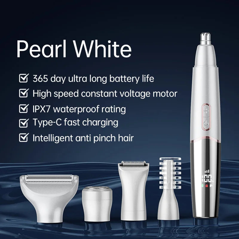 Origina all in1 Rechargeable Nose Ear Hair Trimmer For Men Grooming Kit Electric Eyebrow Beard Trimer Nose And Ears Trimmer