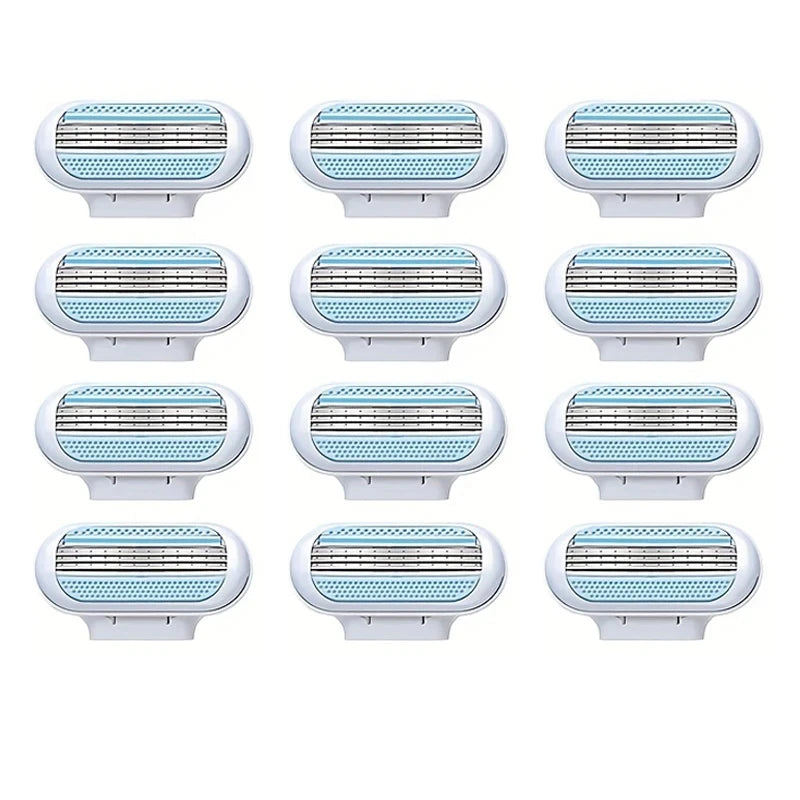 Women's Safety Razor Blade, Suitable for Legs/armpits/bikinis, Suitable for Mixed Skin, Hair Removal and Shaving Accessories