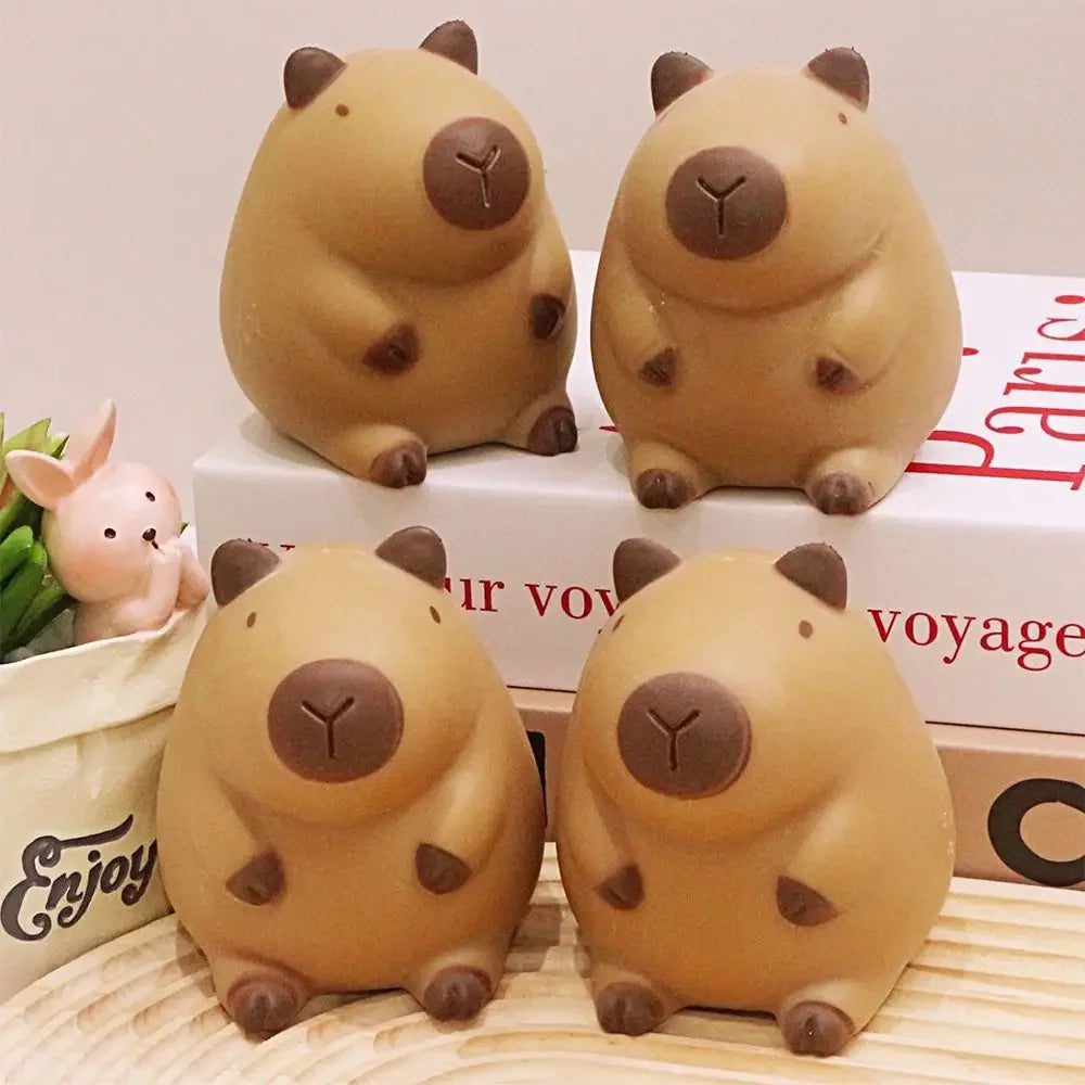 Kawaii Capybara Slow Rebound Squeeze Toy - Stress Relief Squishy