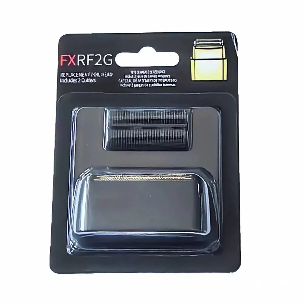 Replacement Foil and Cutter ONLY Fit For Babyliss PRO FXFLS2 UV Double Foil Shavers Replacement Head Blade