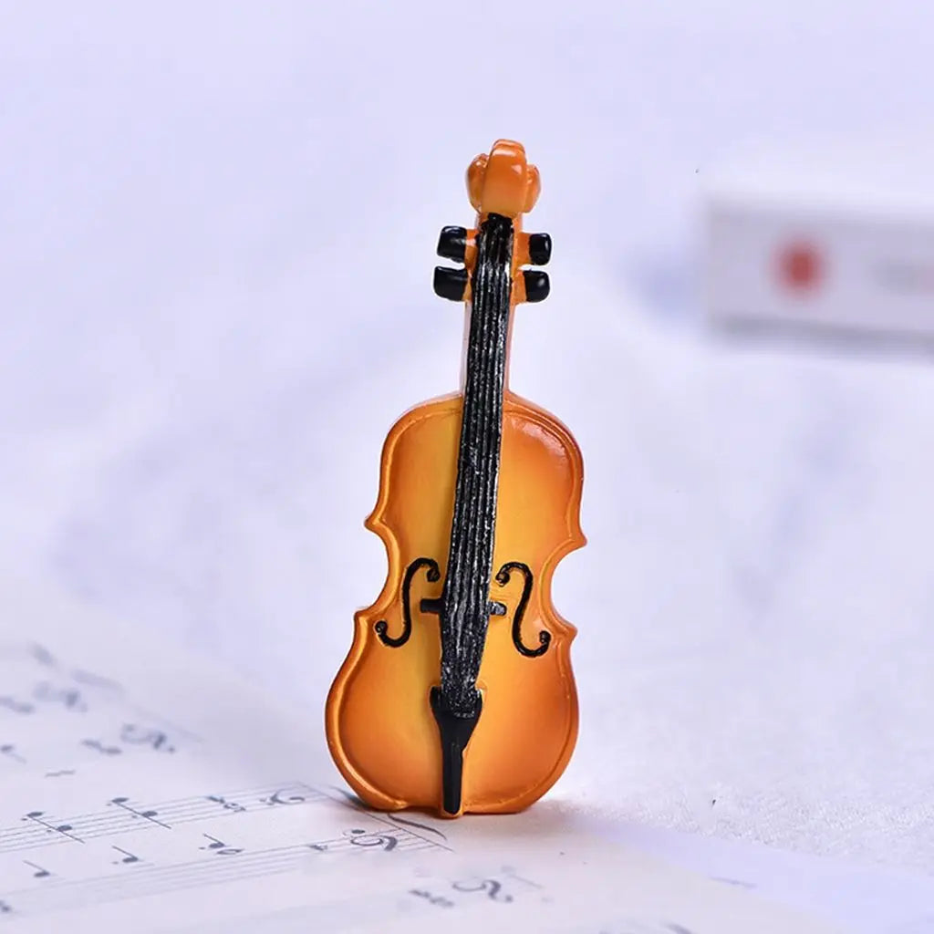 Crafts Fairy Garden Accessories Wonderful Gift DIY Piano Figurines Music Instrument Model Desktop Decoration Micro Miniatures