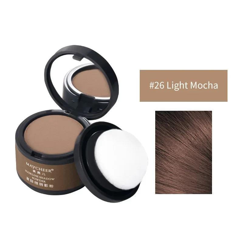 MAYCHEER Hairline Shadow Powder Hair Hair Fluffy Powder Instantly Modified Hair Edge Filled Forehead Hairline