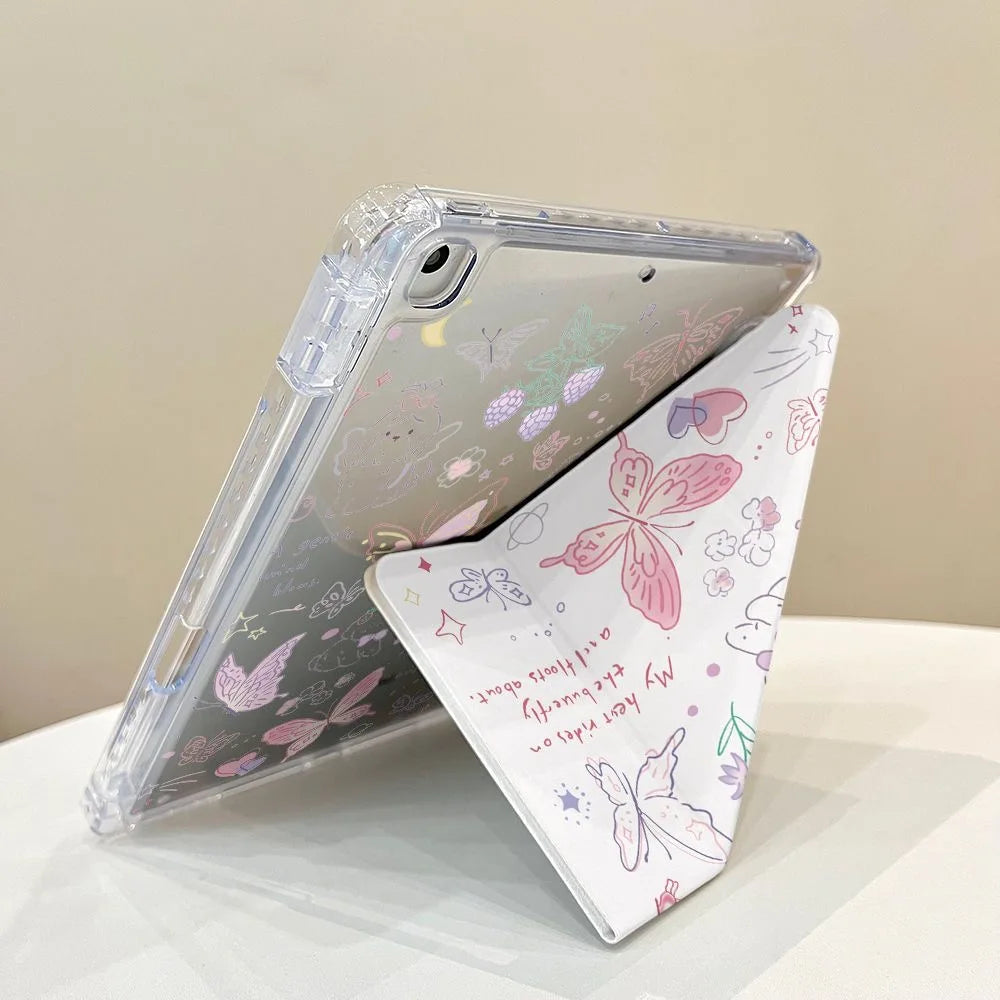 For iPad Case A16 11th 10 10th 10.2 9th 8th 7th 9.7 5th 6th Cases Funda For iPad Air 11 2025 5th 4th 10.9 2024 Pro 11" 9.7 Cover