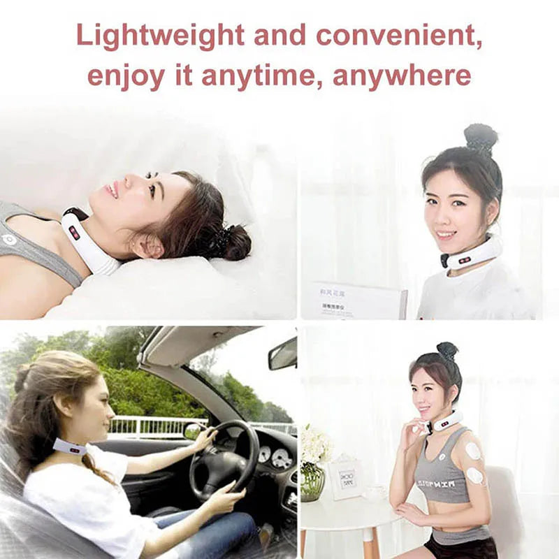 Shiatsu Neck and Shoulder Massager with Heat - Electric Back Pain Relief Device