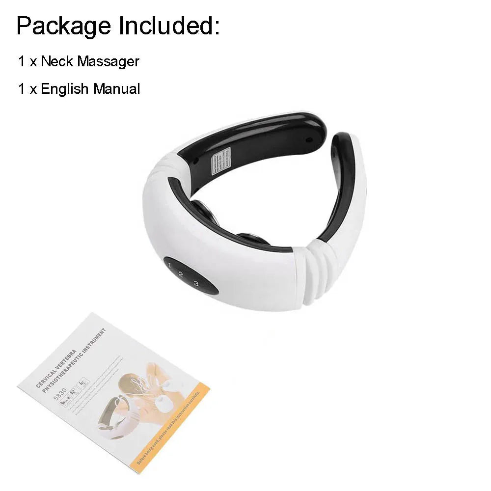 Shiatsu Neck and Shoulder Massager with Heat - Electric Back Pain Relief Device