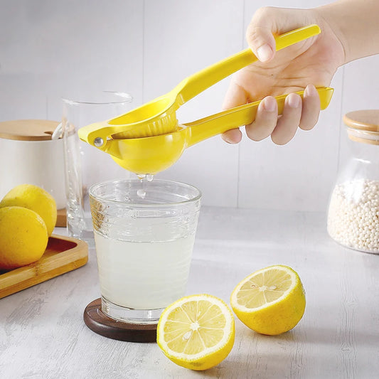 Manual Lemon Squeezer - Aluminum Alloy Citrus Juicer Press