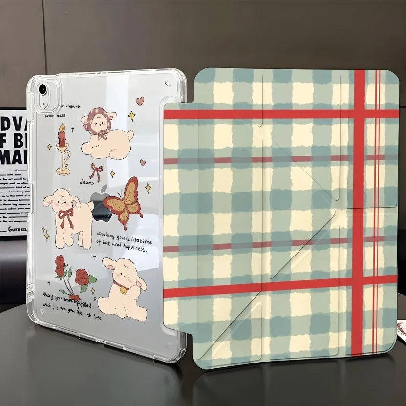 For iPad Case A16 11th 10 10th 10.2 9th 8th 7th 9.7 5th 6th Cases Funda For iPad Air 11 2025 5th 4th 10.9 2024 Pro 11" 9.7 Cover