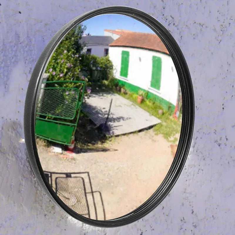 16/30cm Outdoor Traffic Convex PC Mirror Wide Angle Blind Spot Corner Road Parking Safety Traffic Signal Convex Mirror Road