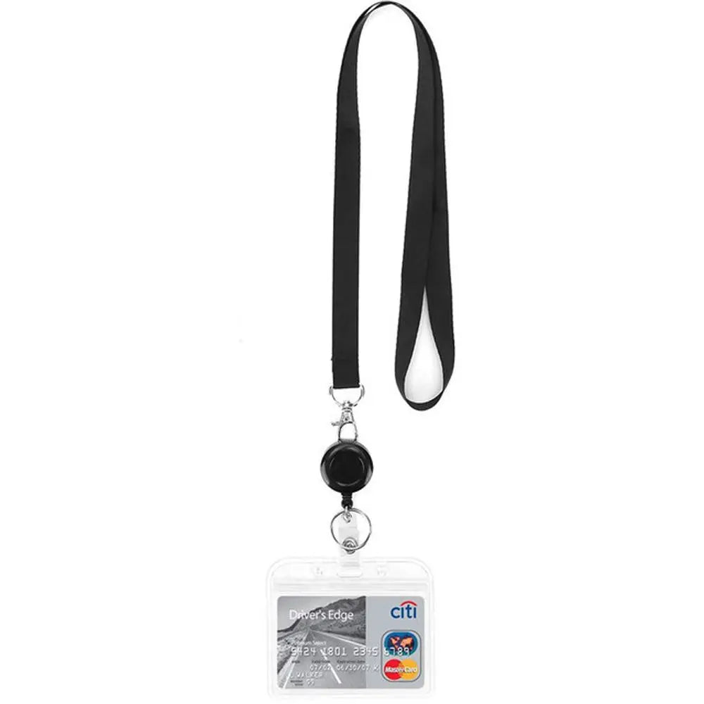 Supplies Key Neck Strap Badge Holder Badge Clip Name Card Holder Badges Set Lanyard Retractable Badge Holder ID Card Holder