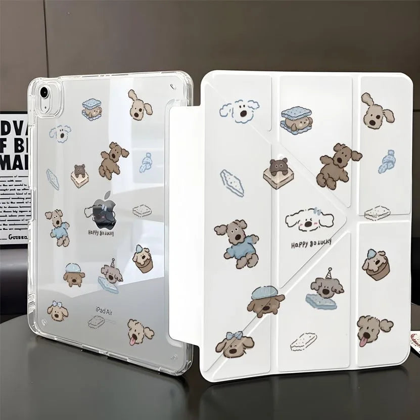 For iPad Case A16 11th 10 10th 10.2 9th 8th 7th 9.7 5th 6th Cases Funda For iPad Air 11 2025 5th 4th 10.9 2024 Pro 11" 9.7 Cover
