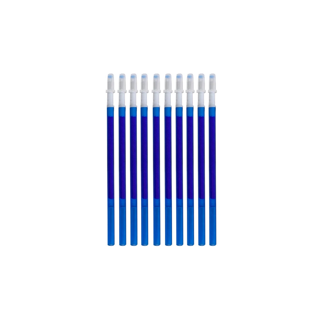3 in 1 Colored Erasable Pen Set for School Writing, 3 pens + 10 refills