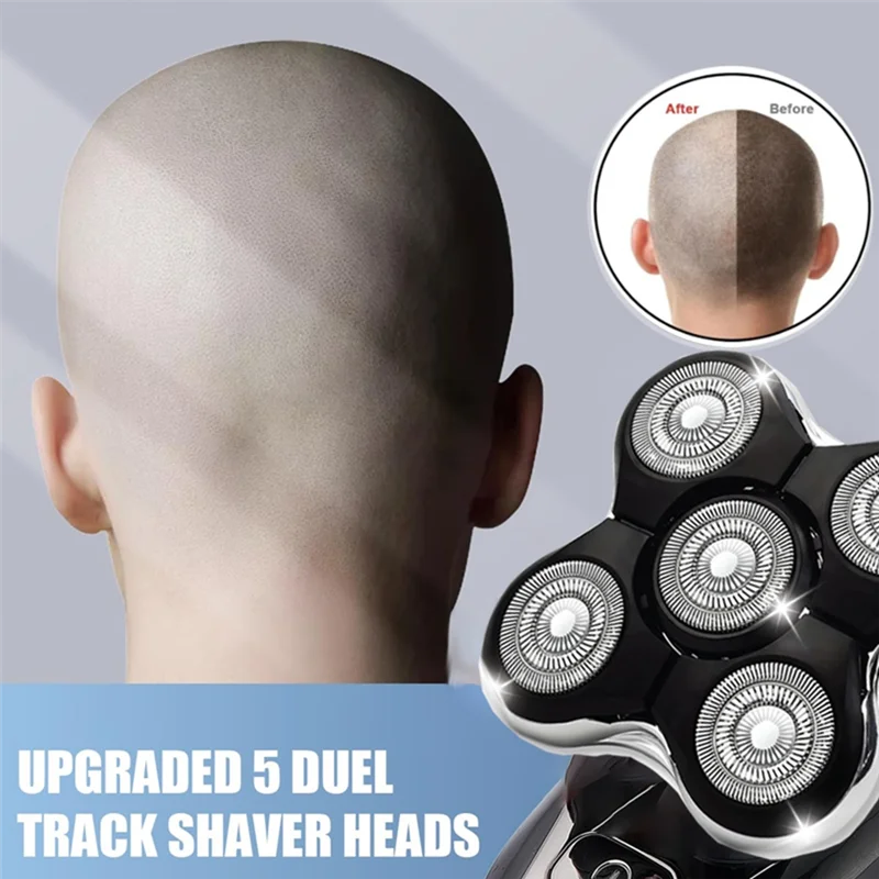 BAAO-Shaver Head Replacement Fit For Remington Balder Pro Head Shaver XR7000, XR1500, XR1501 Electric Razor For Bald Men