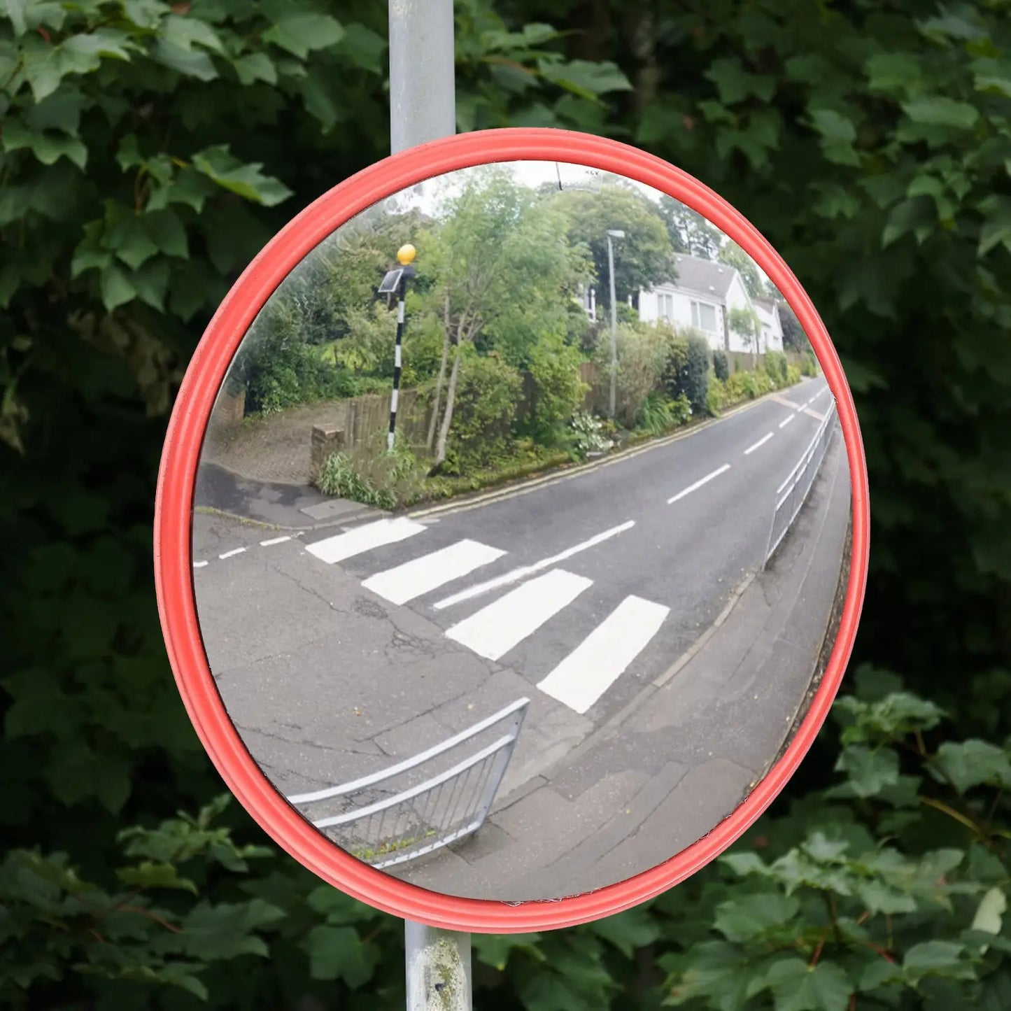 16/30cm Outdoor Traffic Convex PC Mirror Wide Angle Blind Spot Corner Road Parking Safety Traffic Signal Convex Mirror Road