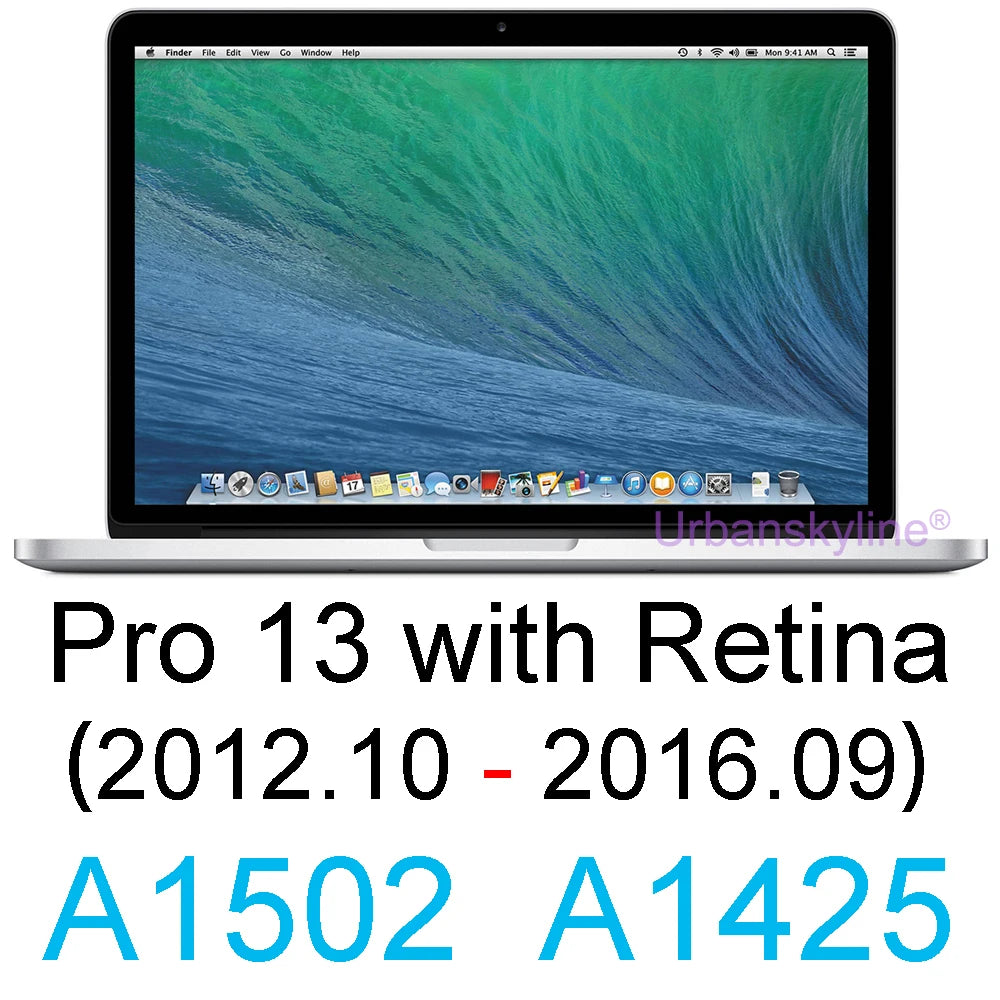 Screen Protector for MacBook Air 15 13 M4 Pro 14 M5 16 M3 M2 M1 Touch Bar ID 11 12 HD Skin Film Guard Cover 13.6 A3241 A3240