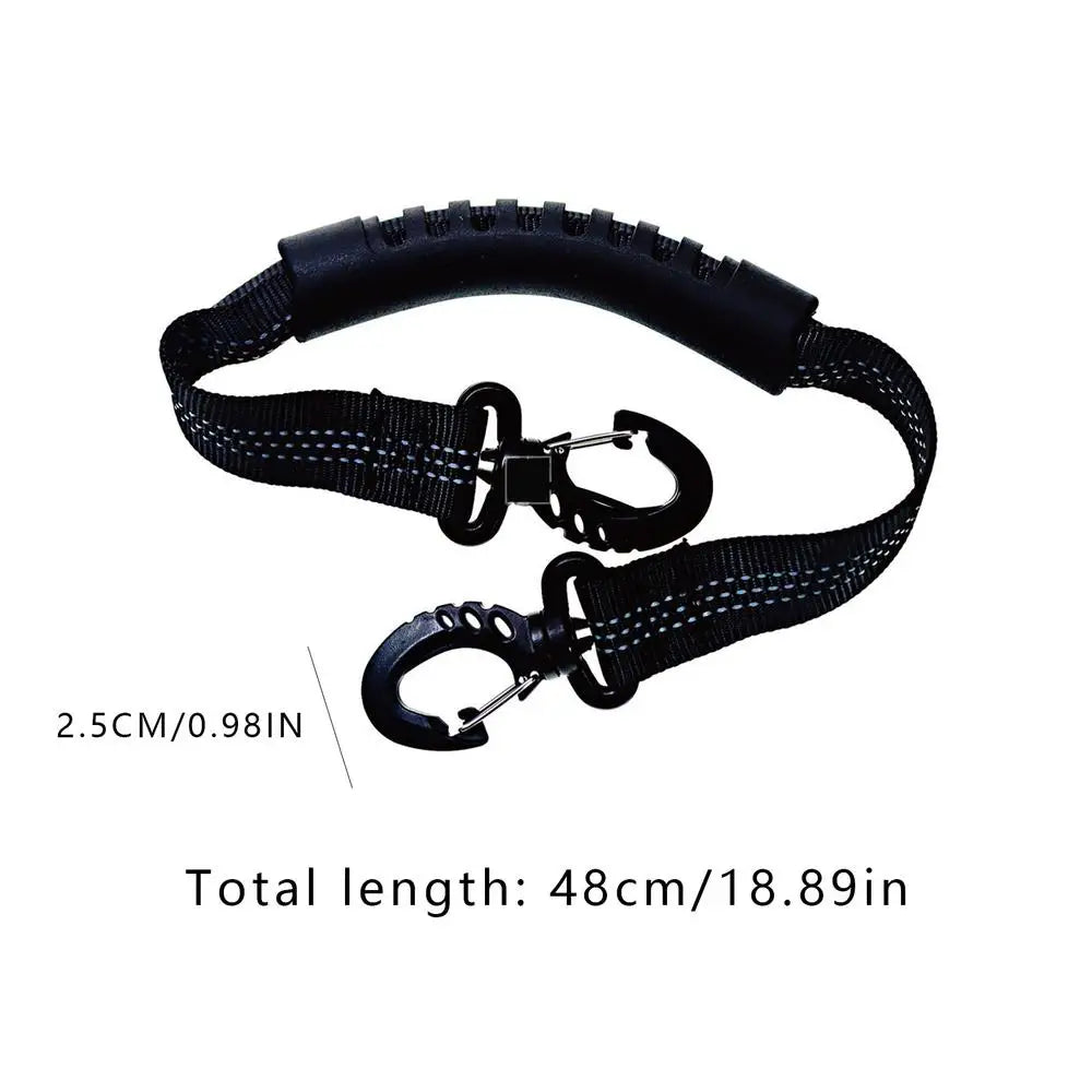 Ski Boot Carrier Straps Roller Skate Carry Strap Ski Boot Carrier Straps Adjustable Snowboard Strap Winter Sport Accessories ﻿