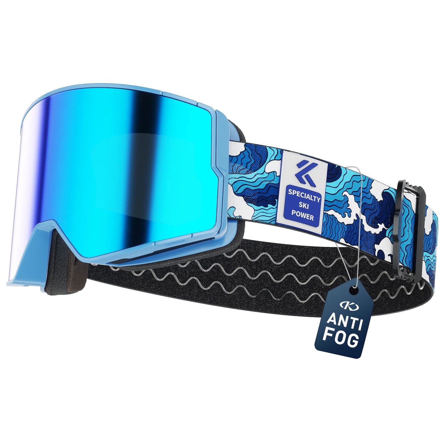 KAPVOE Outdoor Photochromic Ski Goggles Winter Snow Sports for Unisex Snow Glasses Anti-fog Magnetic Snowboard UV400 Glasses Hot