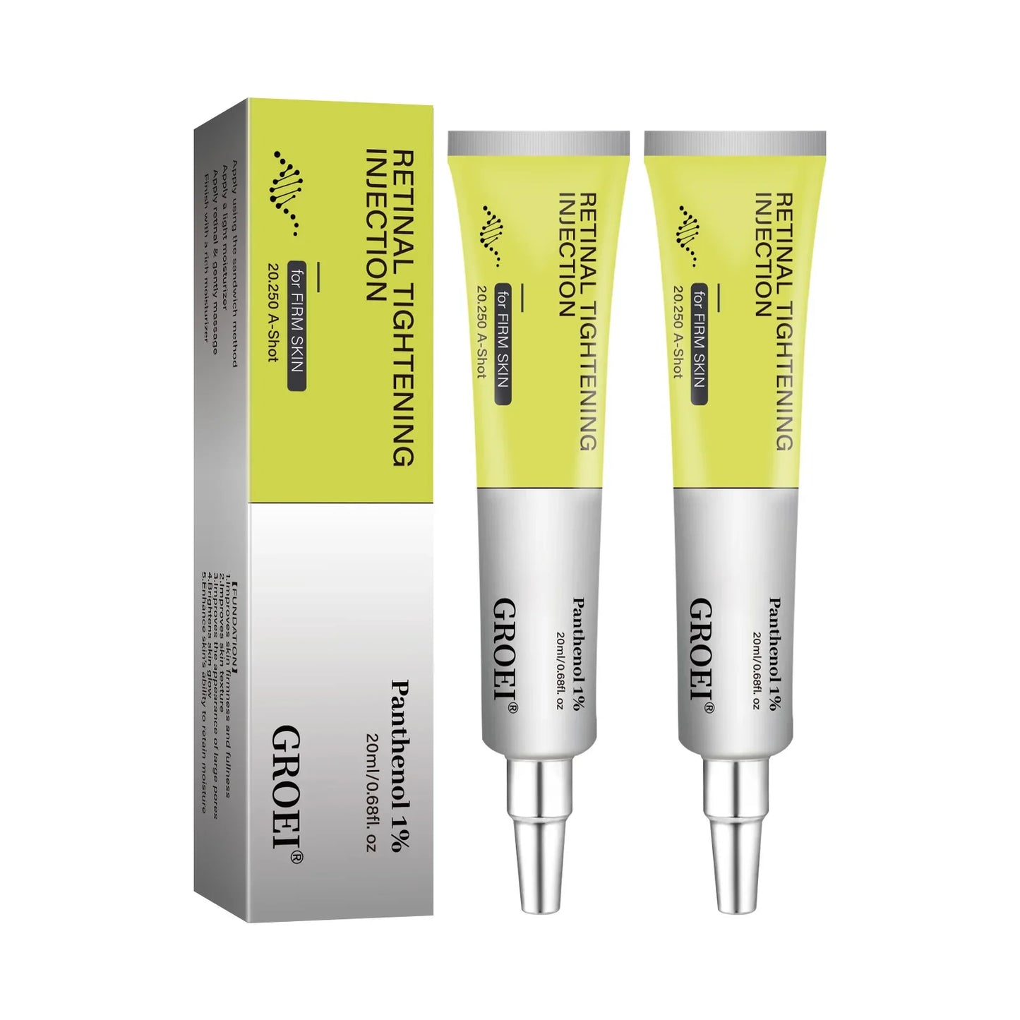 Anti-Aging Retinal Serum 15ml 0.1% Nano Retinal MATRIXYL 3000 Tightens Skin Fights Wrinkles Shrinks Pores